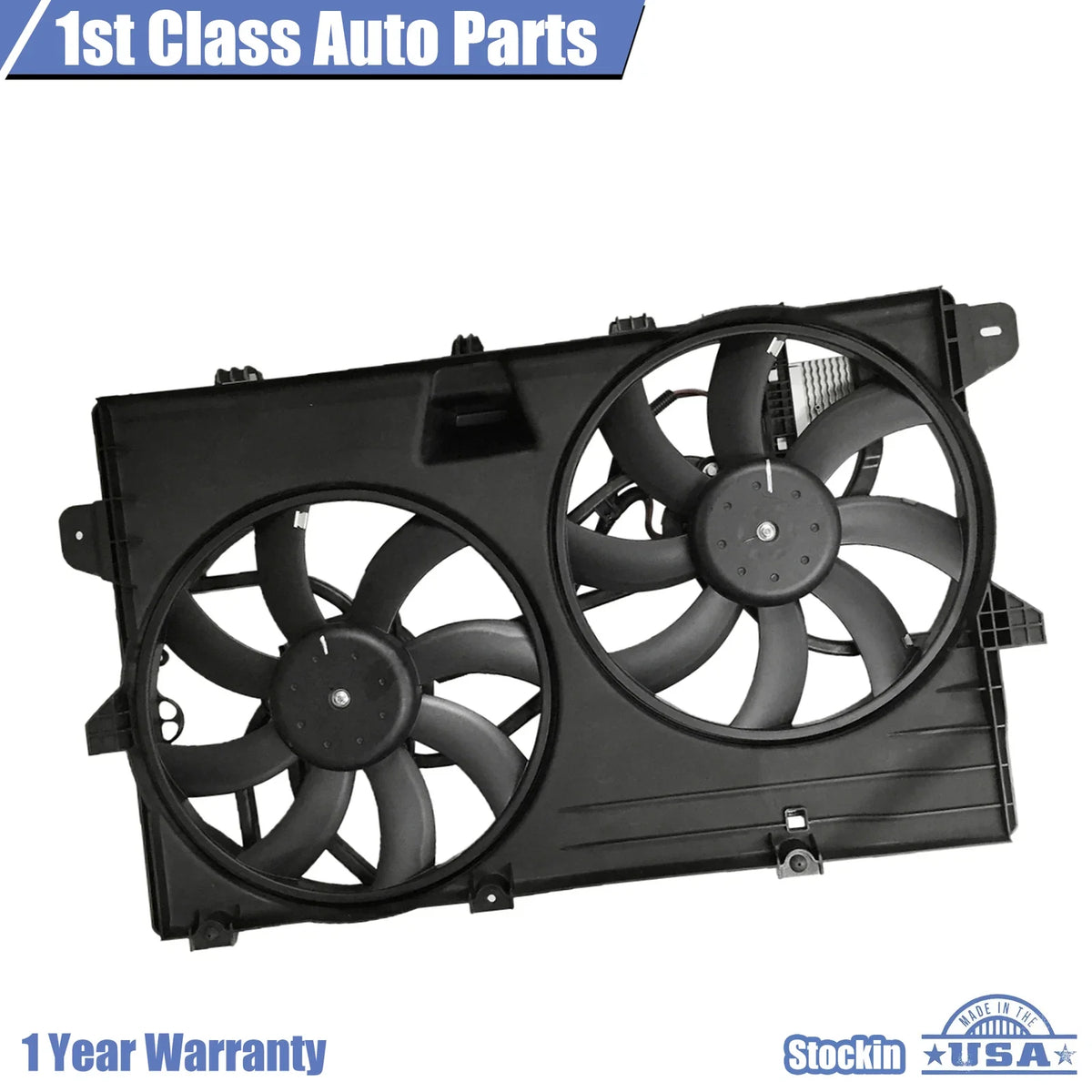 Dual Radiator Cooling Fan for Ford Edge (2007–2014) Lincoln MKX (2007–2015)