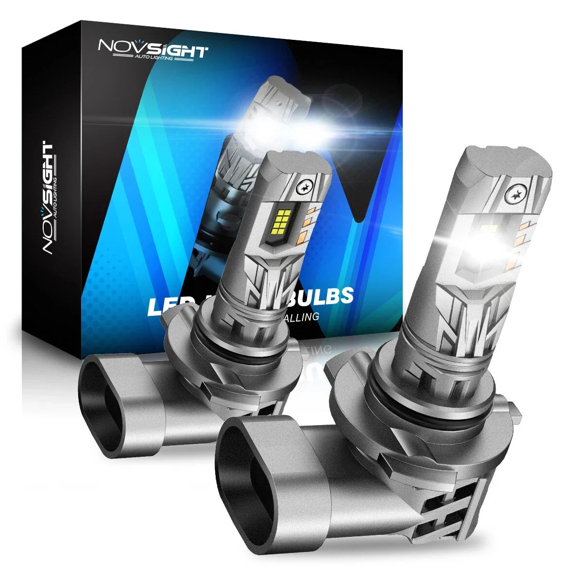 LED Headlight Conversion Bulbs 9005 HB3 2X 20000LM 6500K