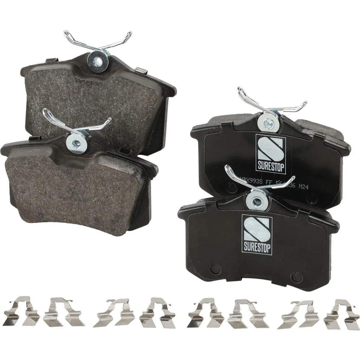 Brake Pads and Disc Rotors Kit for 2005 VW Jetta Golf