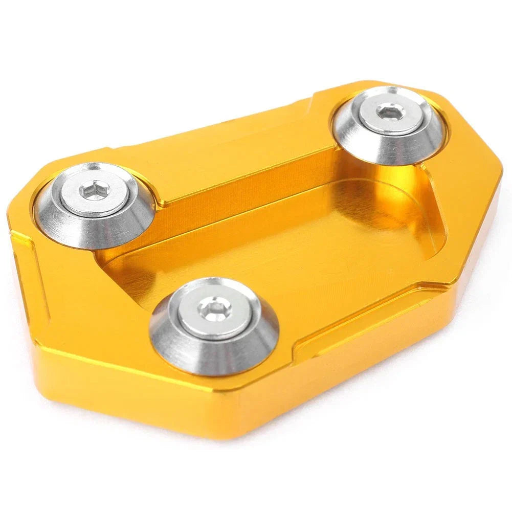 Gold Finish Kickstand Extension Pad for BMW S1000R (2014-2016)