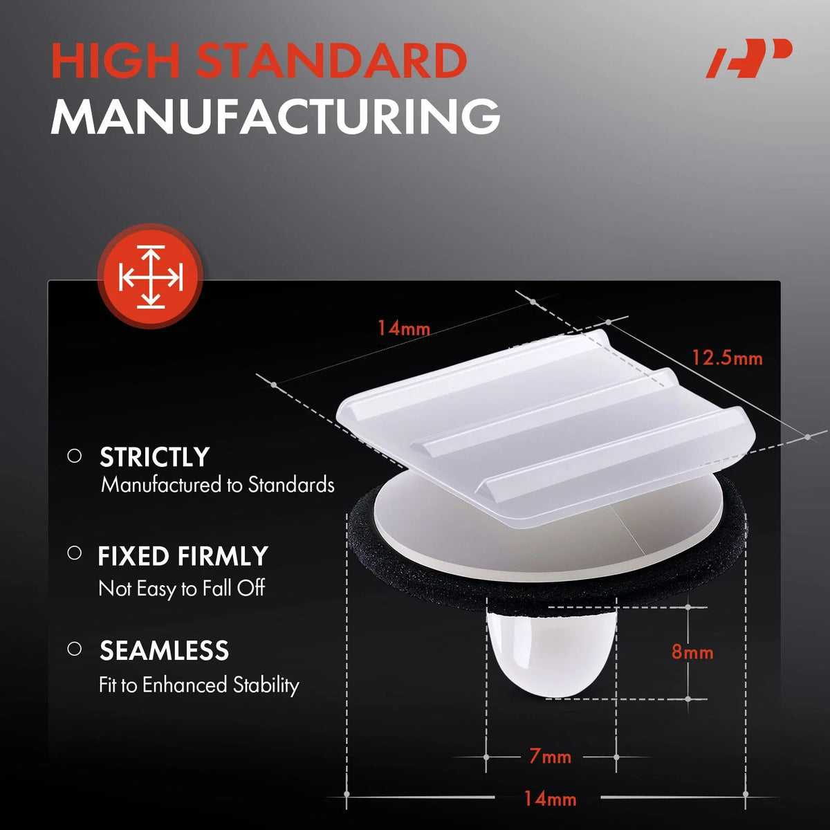 30 Nylon Clips for Honda Door Mirror Covers