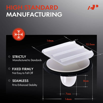 30 Nylon Clips for Honda Door Mirror Covers