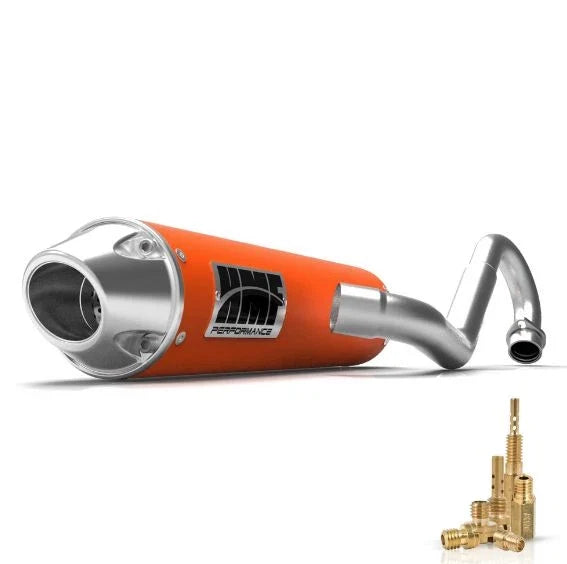HMF Performance Full Exhaust + Jet Kit for KFX400 (2003–Present)