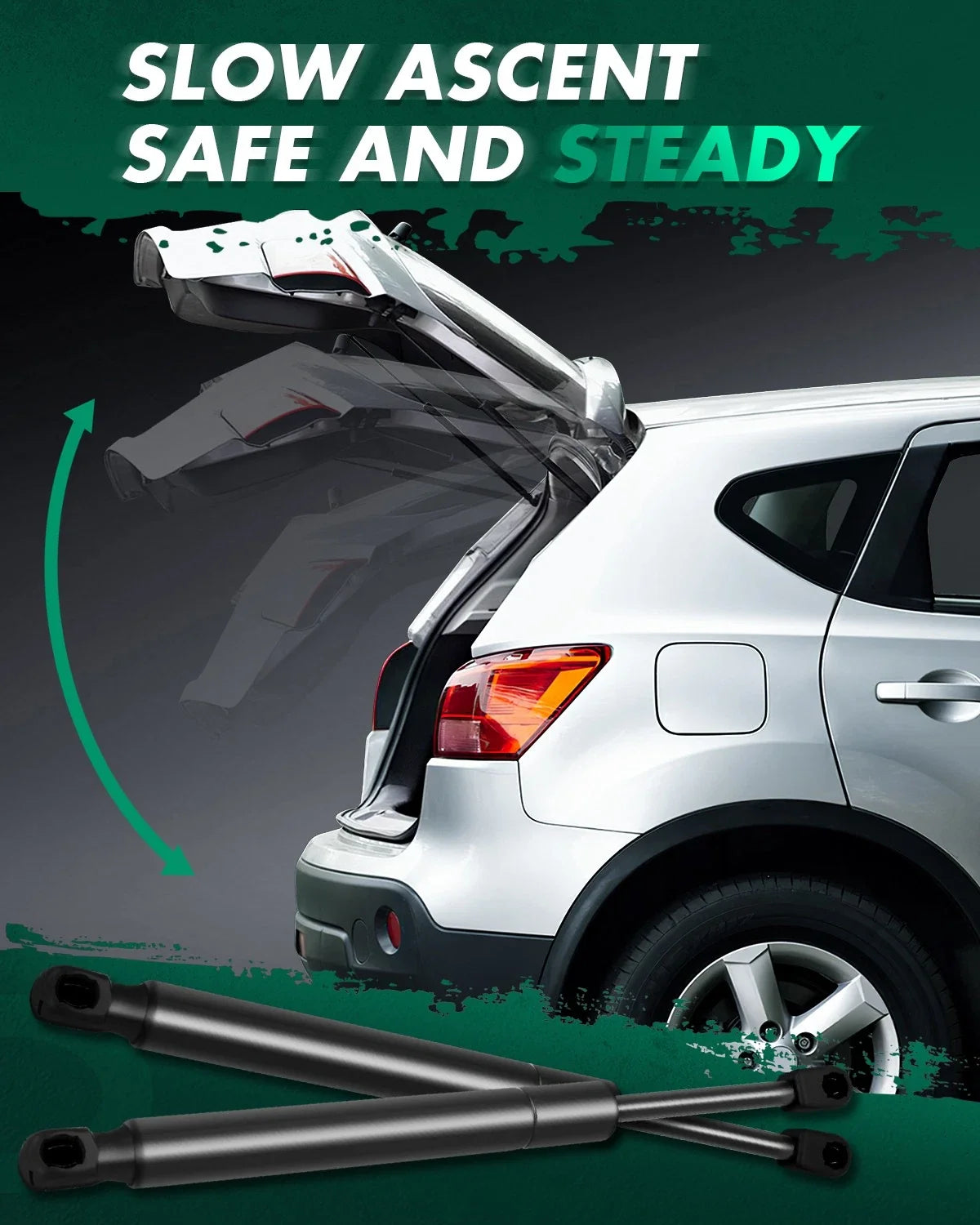 Rear Trunk Lift Supports - 2 Piece Set for Jetta (2005-2010) Volkswagen