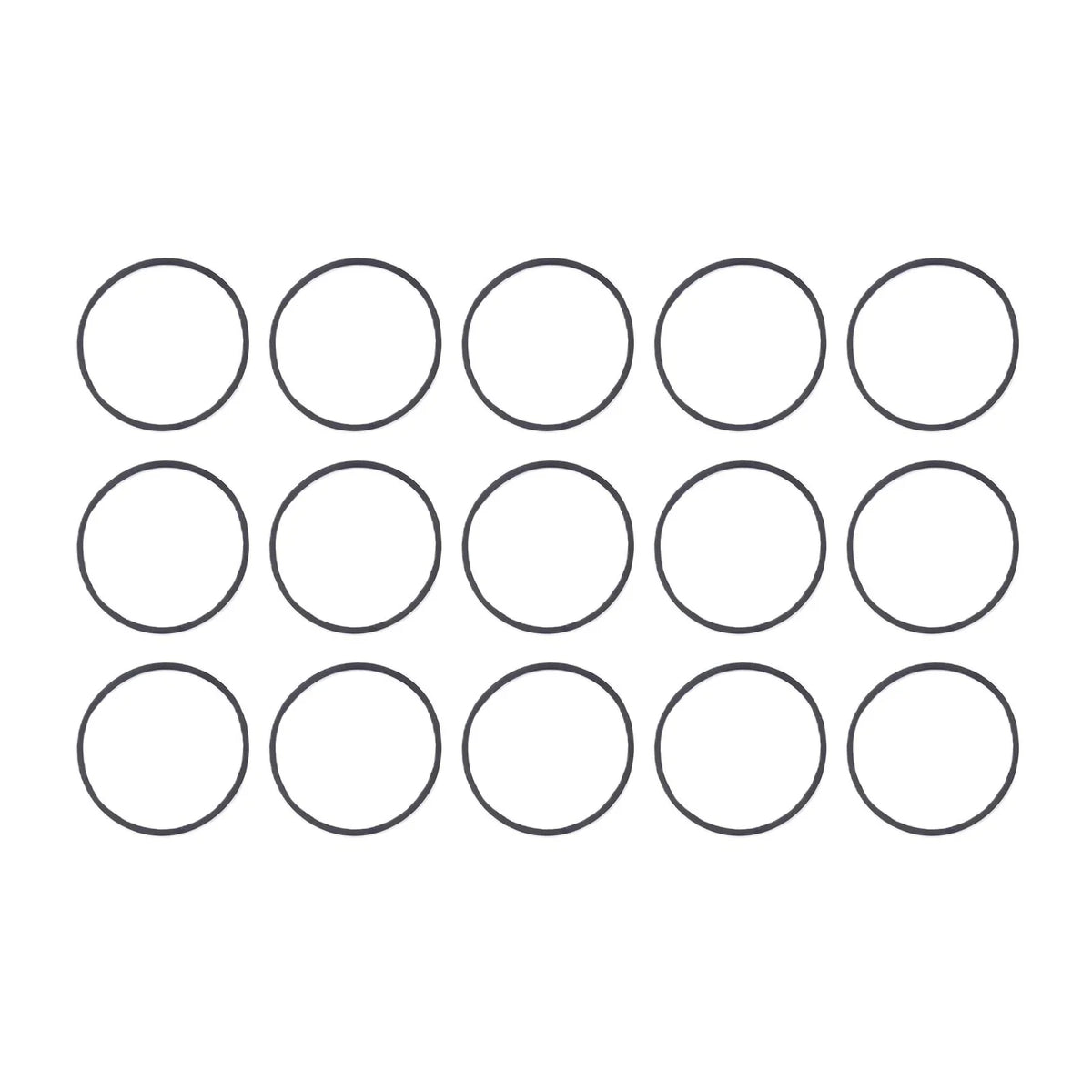 15 Pcs Carburetor Bowl Gasket for (799871, 790845, 799866, 796707, 794304)