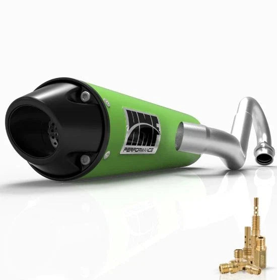 HMF Performance Full Exhaust + Jet Kit for KFX400 (2003–Present)