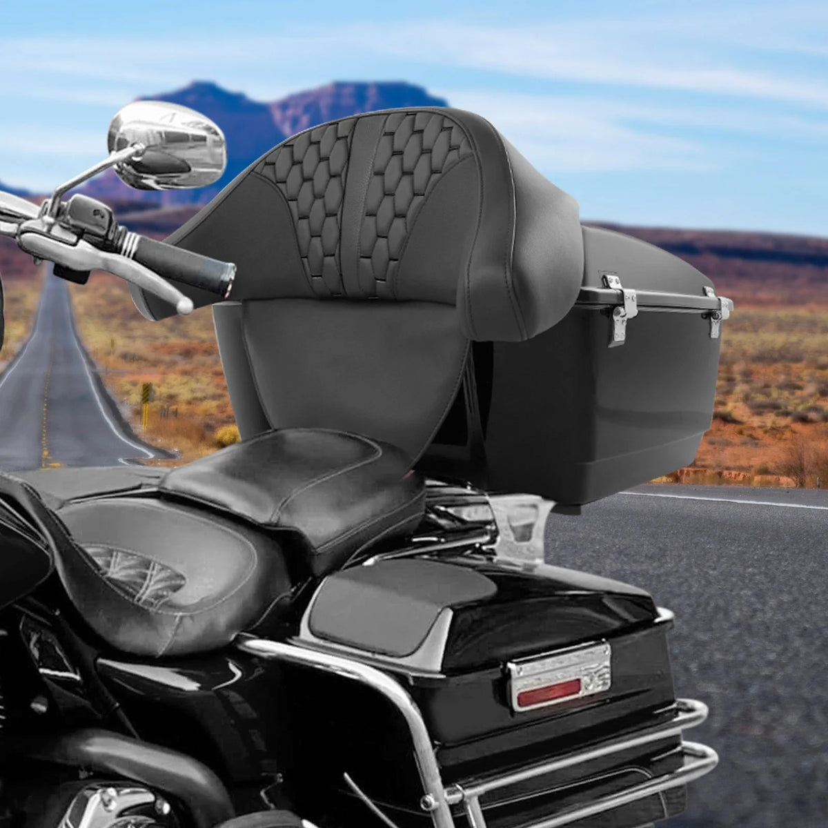 Backrest for Harley Touring Model Road King (1997–2013)