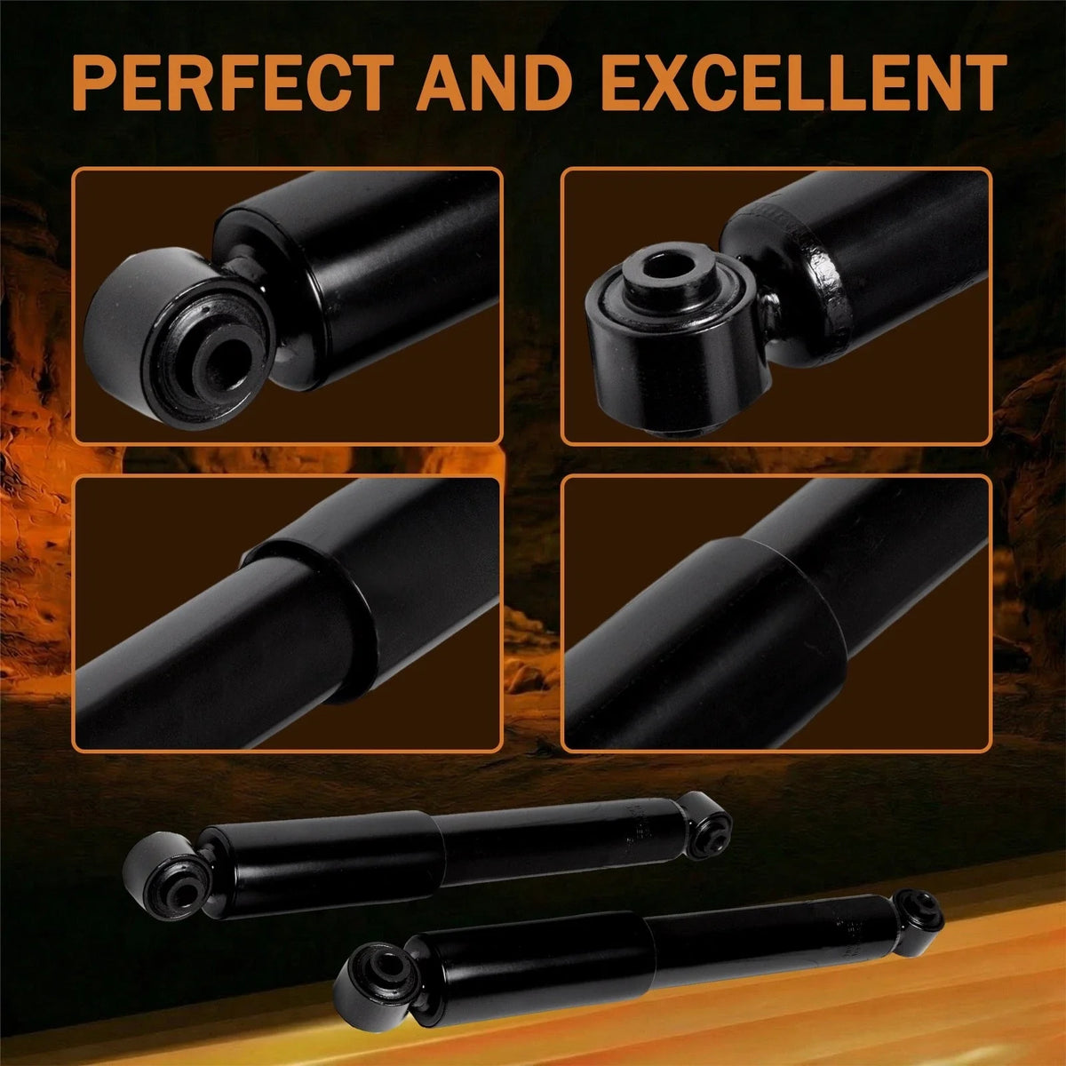Rear Pair of Struts and Shocks for Toyota RAV4 (2006-2018)