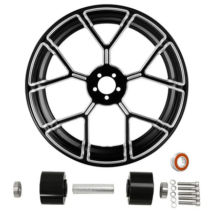 21" x 3.5" Dual Disc Hub Front Wheel Rim for Harley Road King 1997-2021