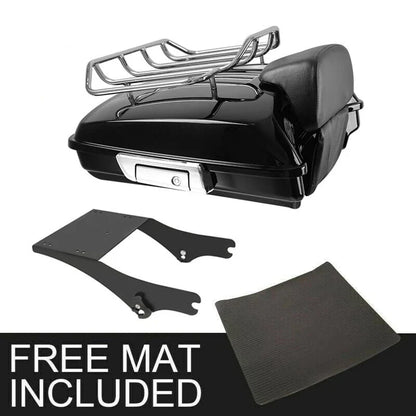 Trunk Rack Backrest Mount for Harley Davidson Touring 1997-2008