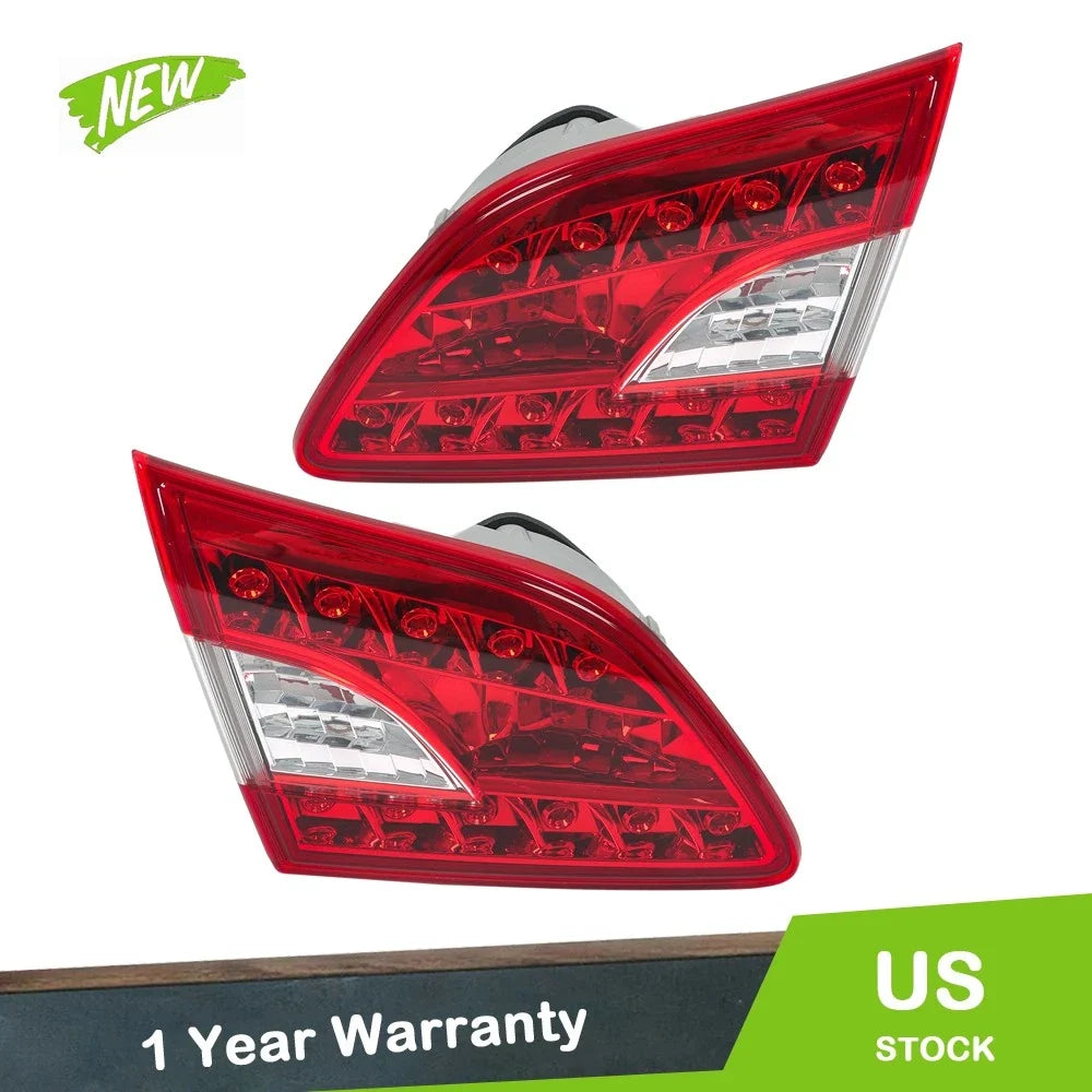 Set of 2 Inner Halogen Tail Lights for Nissan Sentra (2013–2015)