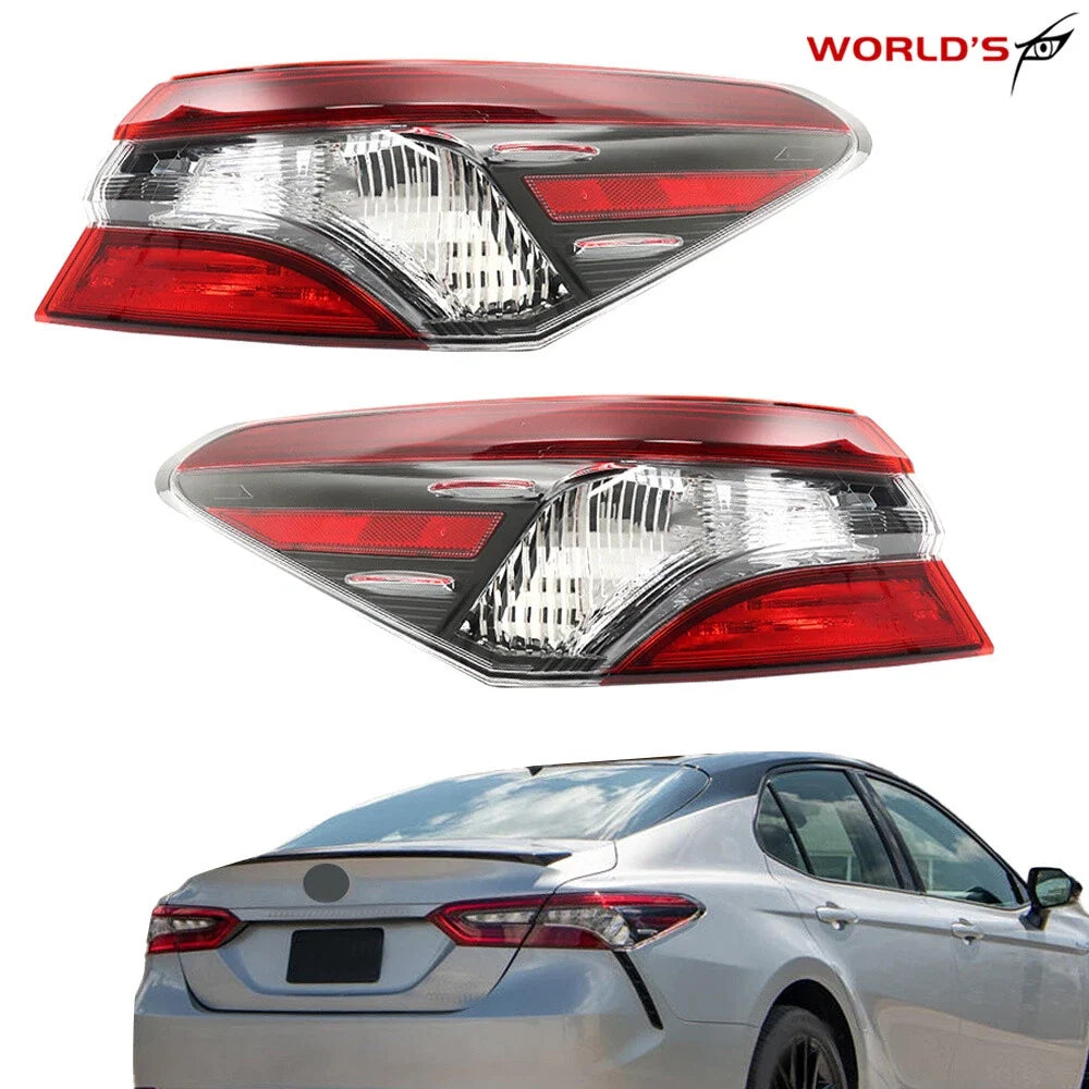 Set of 2 Outer Tail Lights Assembly for Toyota Camry (2021–2022)
