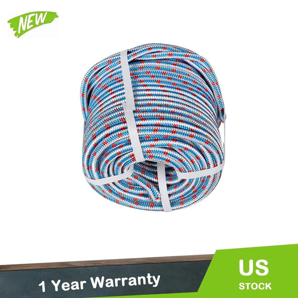 150' Double Braid Polyester Tree Rope for Arborists - 1/2