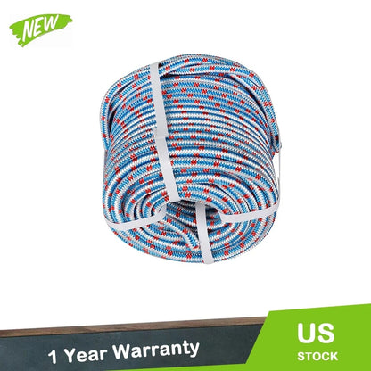 150' Double Braid Polyester Tree Rope for Arborists - 1/2