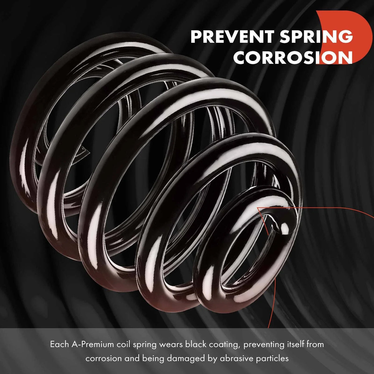 Front Coil Spring Pair for Nissan Sentra 2013–2019 - 2X