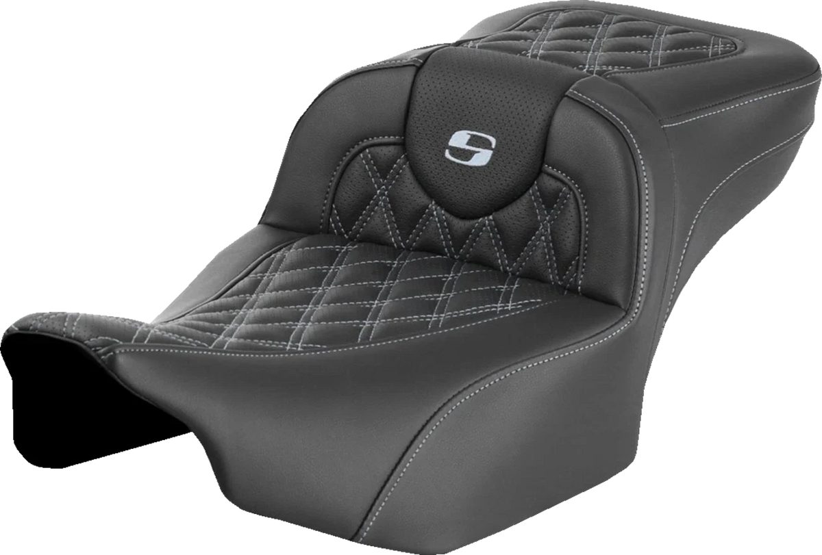 Saddlemen Roadsofa Extended Reach Seat for Motorcycle (Without Backrest)