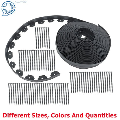 No Dig L-shaped Garden Lawn Border Edging Kit