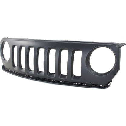 Grille Assembly for Jeep Patriot 2011-2017 - Primed Plastic