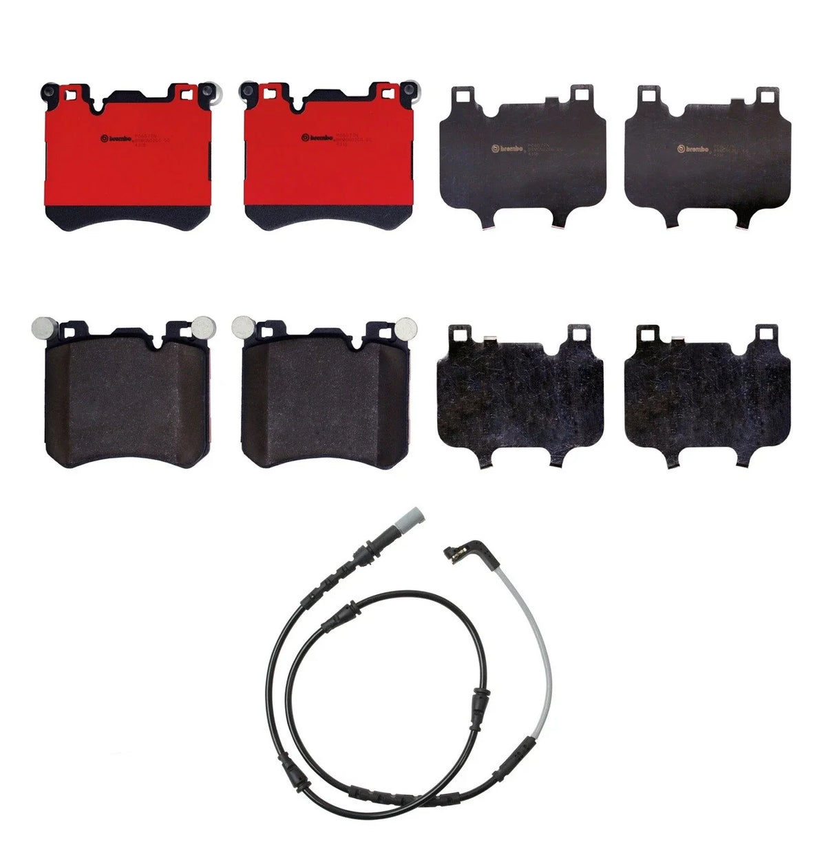 Brembo Front Ceramic Brake Pads with Sensor Kit for BMW E70 E71 (2007–2010)