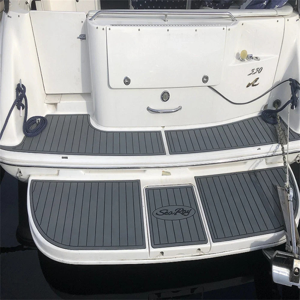 EVA Foam Faux Teak Deck Flooring Mat for 2011 Sea Ray 210 SLX