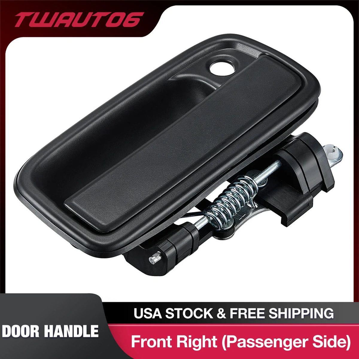 Outside Door Handle Front Right Passenger Side for Toyota Tacoma (1995–2004)