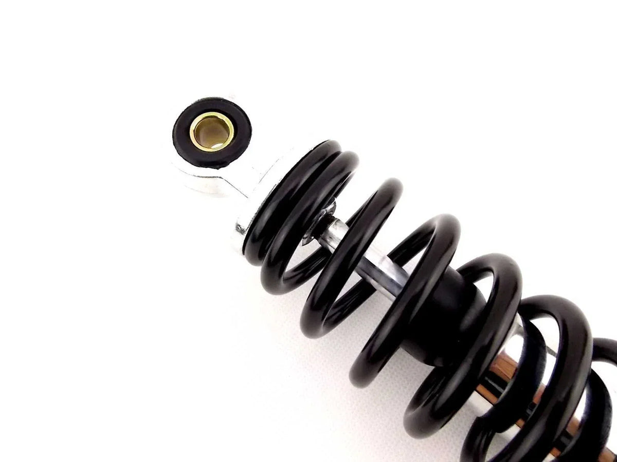 Black/Chrome 280mm Lowering Shock Absorbers for Suzuki GT250 (76-81)