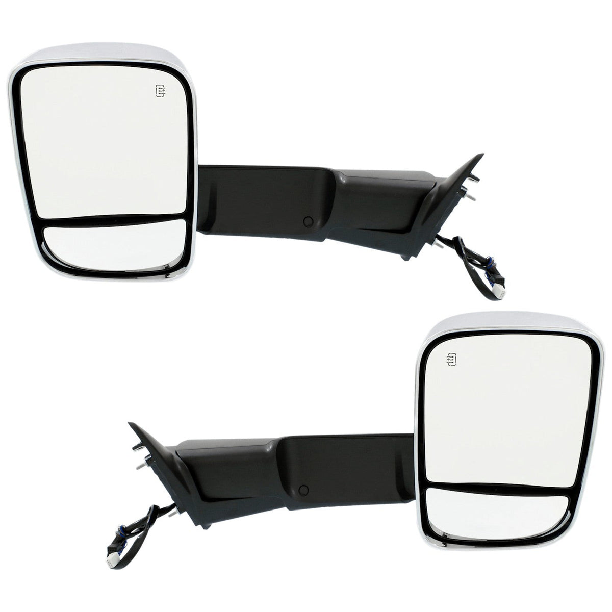 Set of 2 Heated Towing Mirrors for 3500