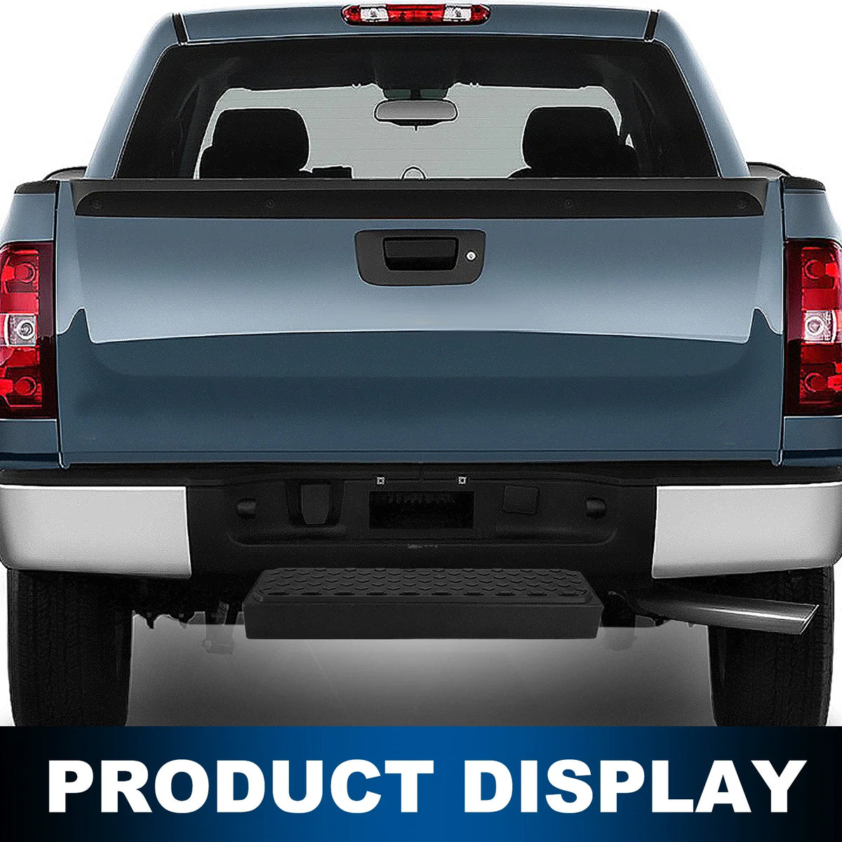 Rear Bumper Step Bar Guard 2" Hitch Receiver for Universal 2018–2023