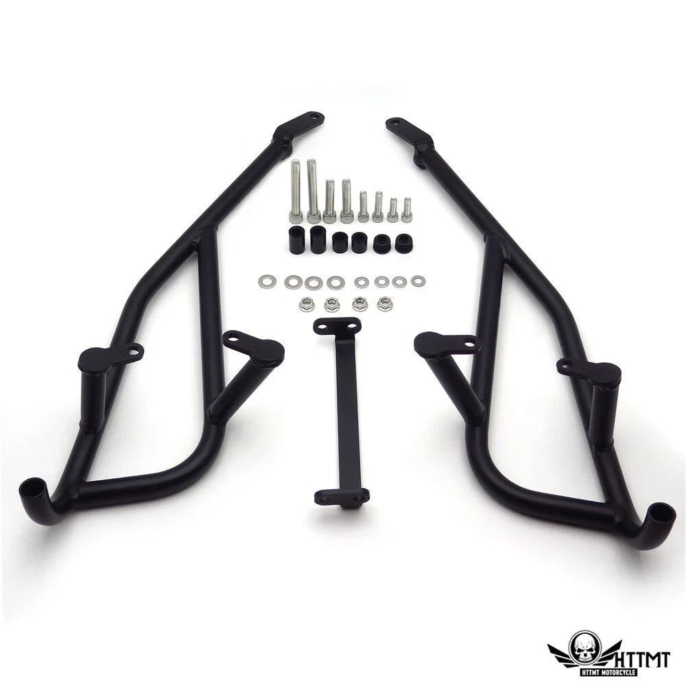 Black Bumper Protector Bars for KTM Duke 790 (2018–2019)