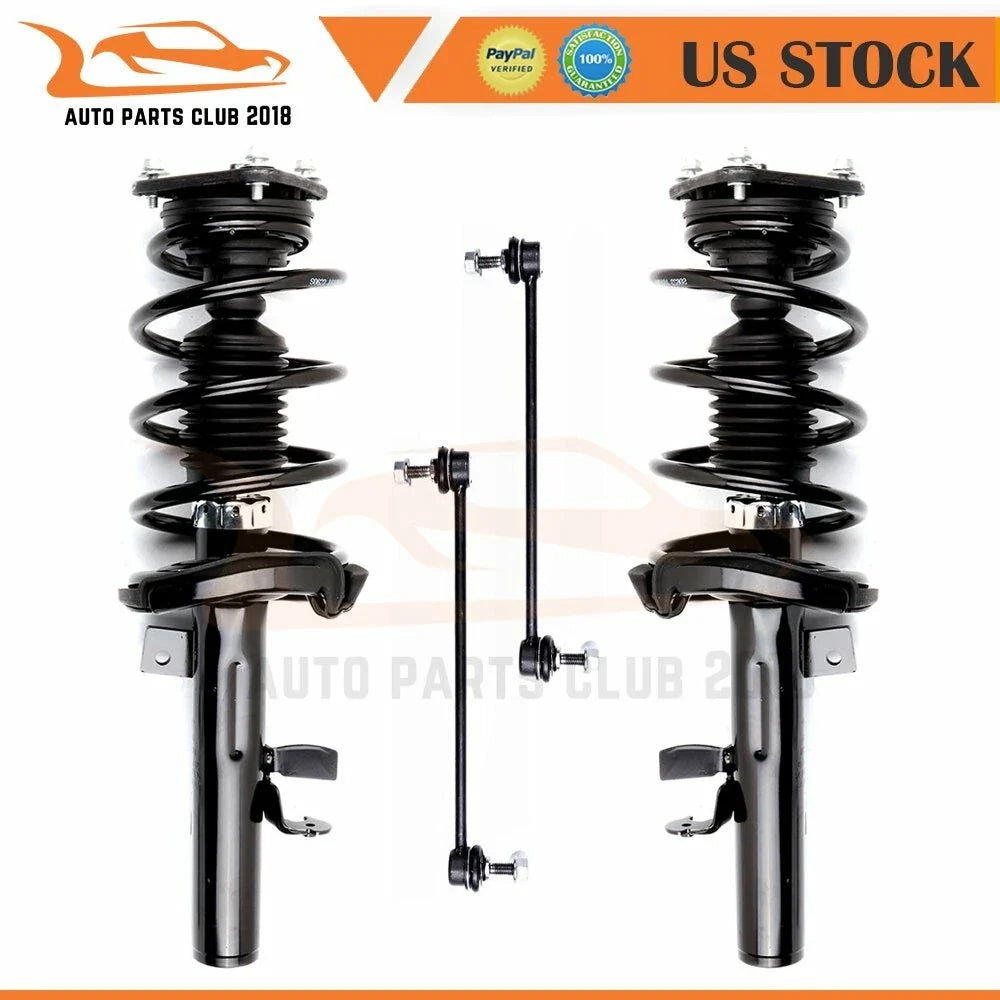 Front Complete Struts Springs & Sway Bar Links for Ford Focus (2012–2013)