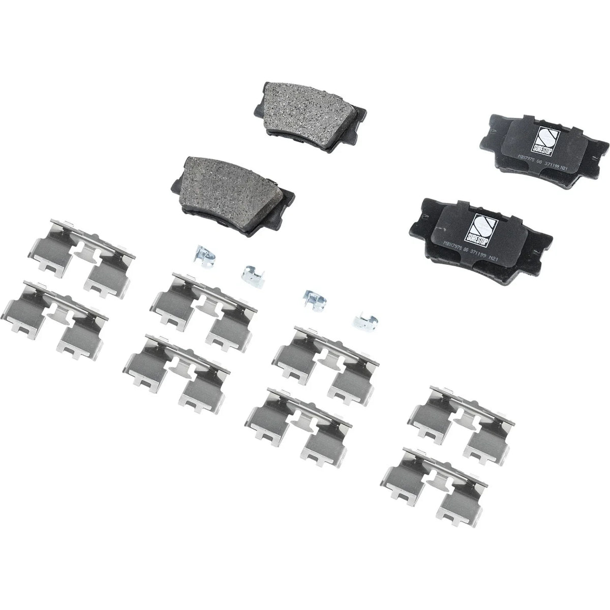 Brake Pad Set with Discs for Toyota Camry 2012 to 2017