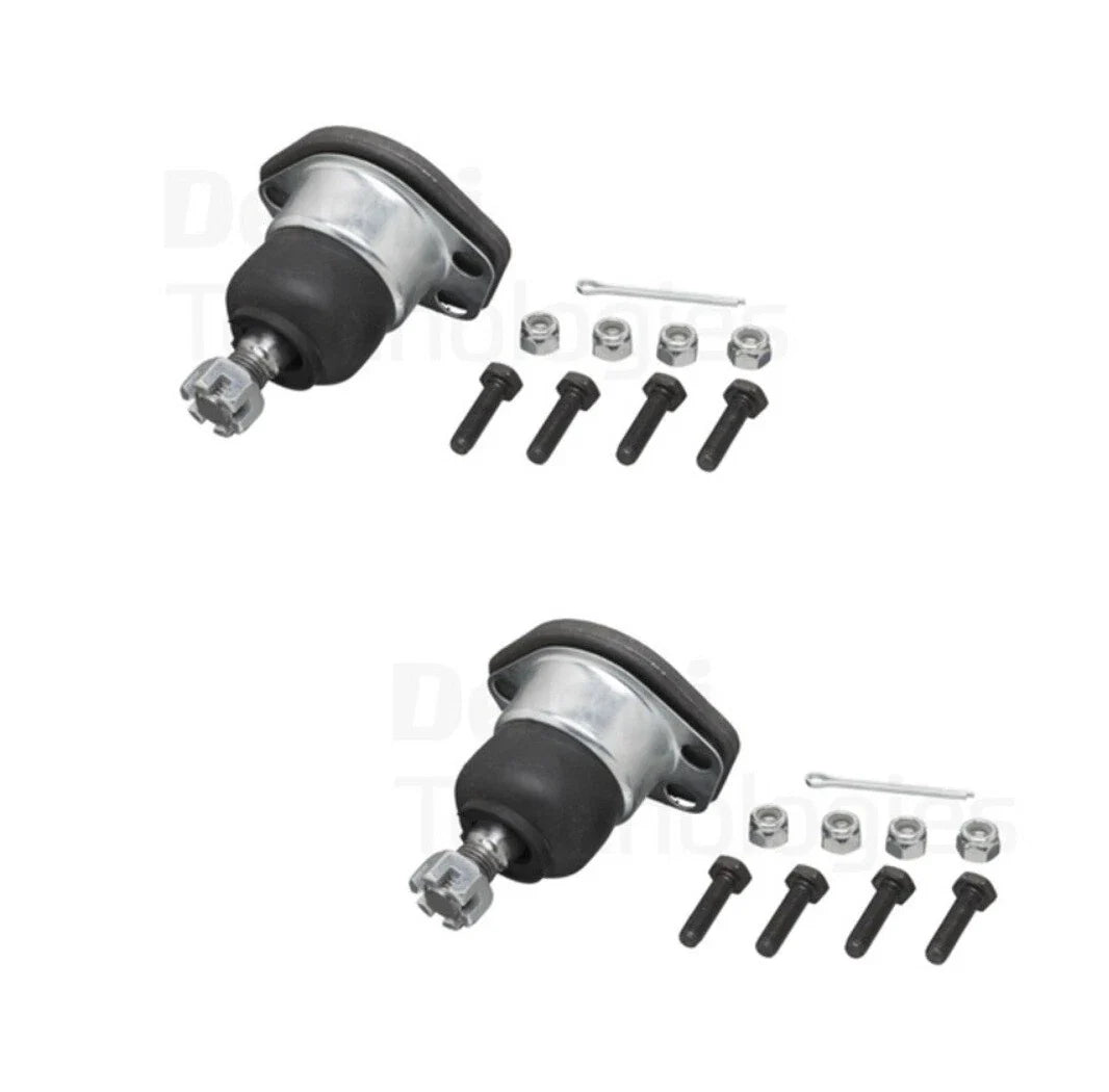 Set of 2 Front Upper Suspension Ball Joints for Chevy S10 GMC Jimmy (1994–2004)