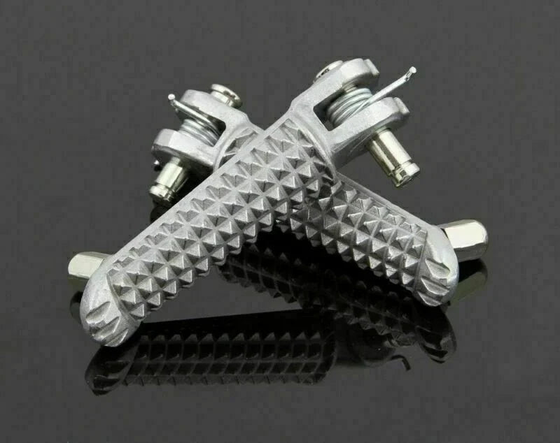 Front Bracket Footrest Footpeg Set for Yamaha R1 R6 R6S (1998–2012)