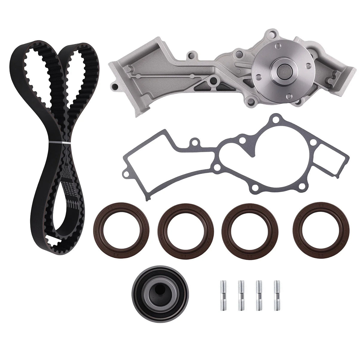 Water Pump & Timing Belt Kit for 1996-2004 Nissan Pathfinder QX4 TCK249WP-3