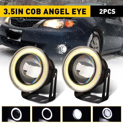 Round 3.5 Inch LED Fog Light Compatible with Toyota Hilux N70