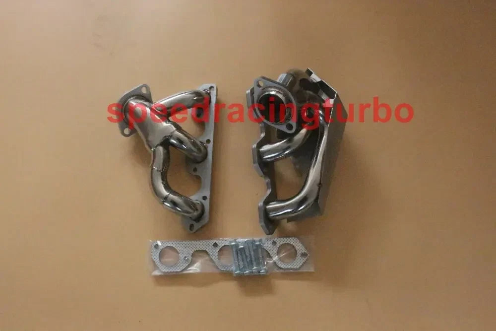 Pair Exhaust Header for Jeep Wrangler JK (2007–2011) 3.8L V6, Stainless Steel