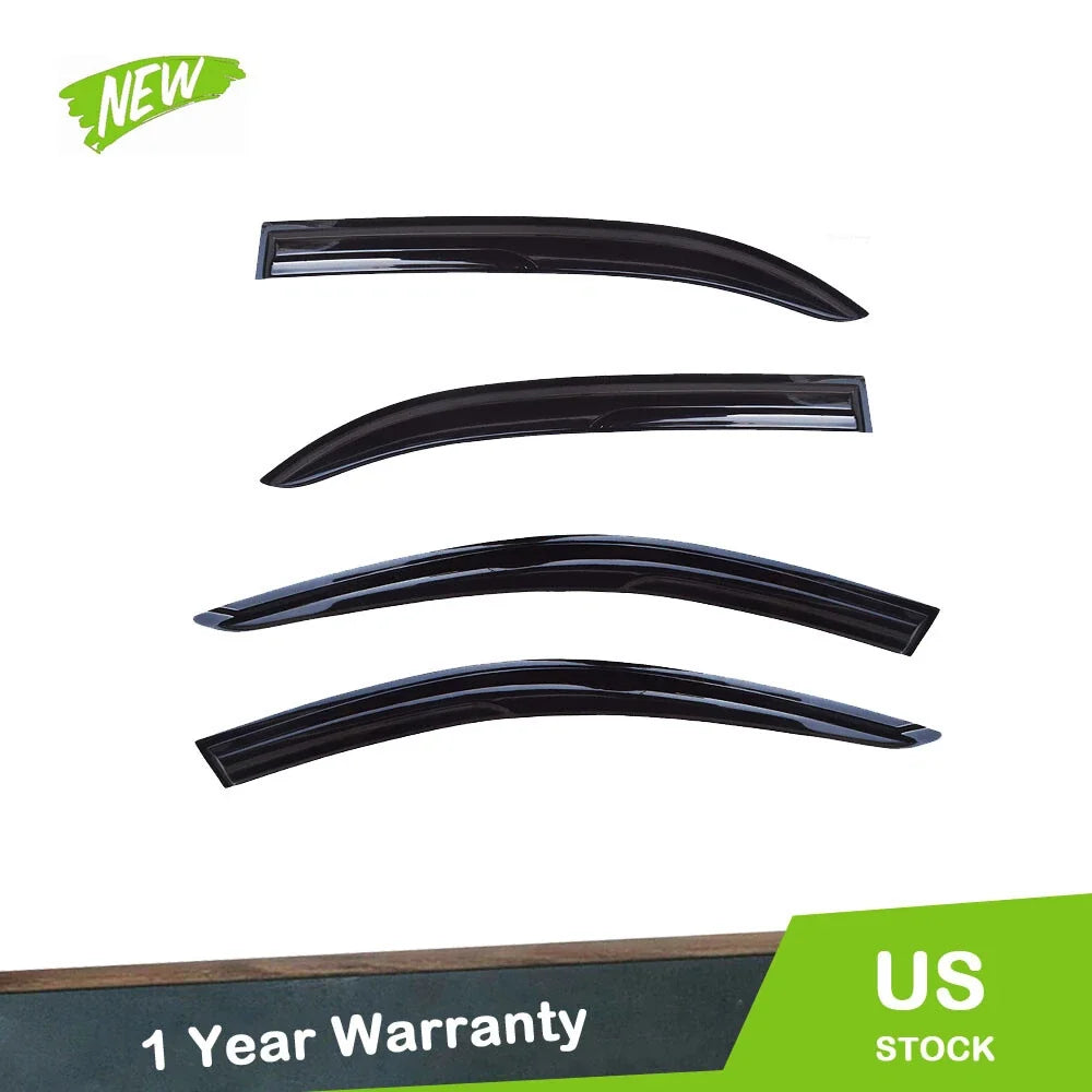 Set of 4 Window Visors for Toyota Corolla 4DR (2003–2008)