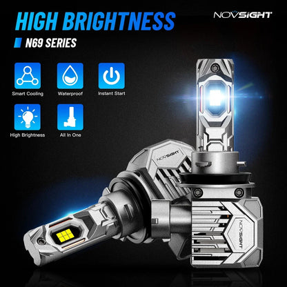 LED Headlight Bulb H11 Conversion Kit 30000LM 6500K for Toyota