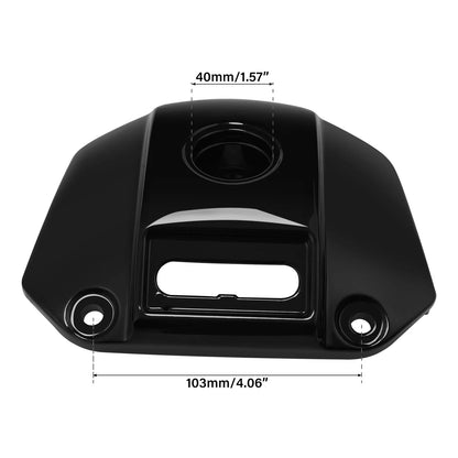 Black Metal Headlight Mount Bracket for Harley Sportster XL 883 1200 (1992–2013)