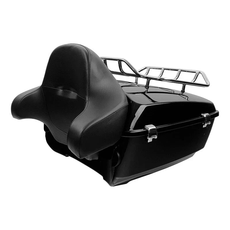 King Trunk Backrest Rack for Harley Softail Slim (2018–2025)