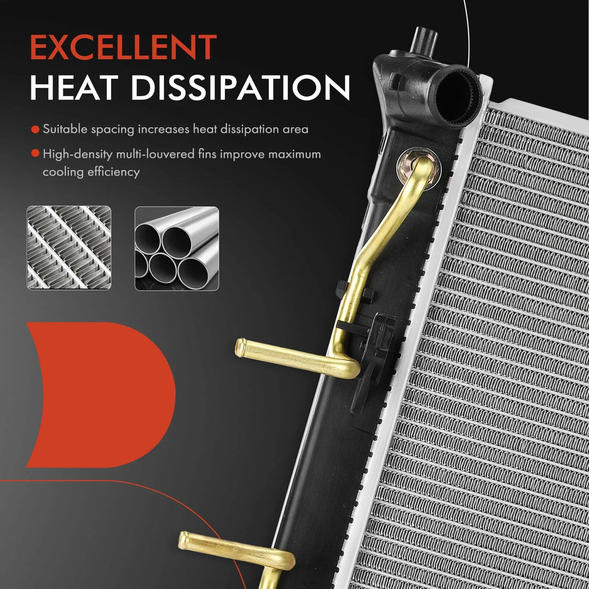 Radiator with Transmission Oil Cooler for Optima (2016-2020) Kia