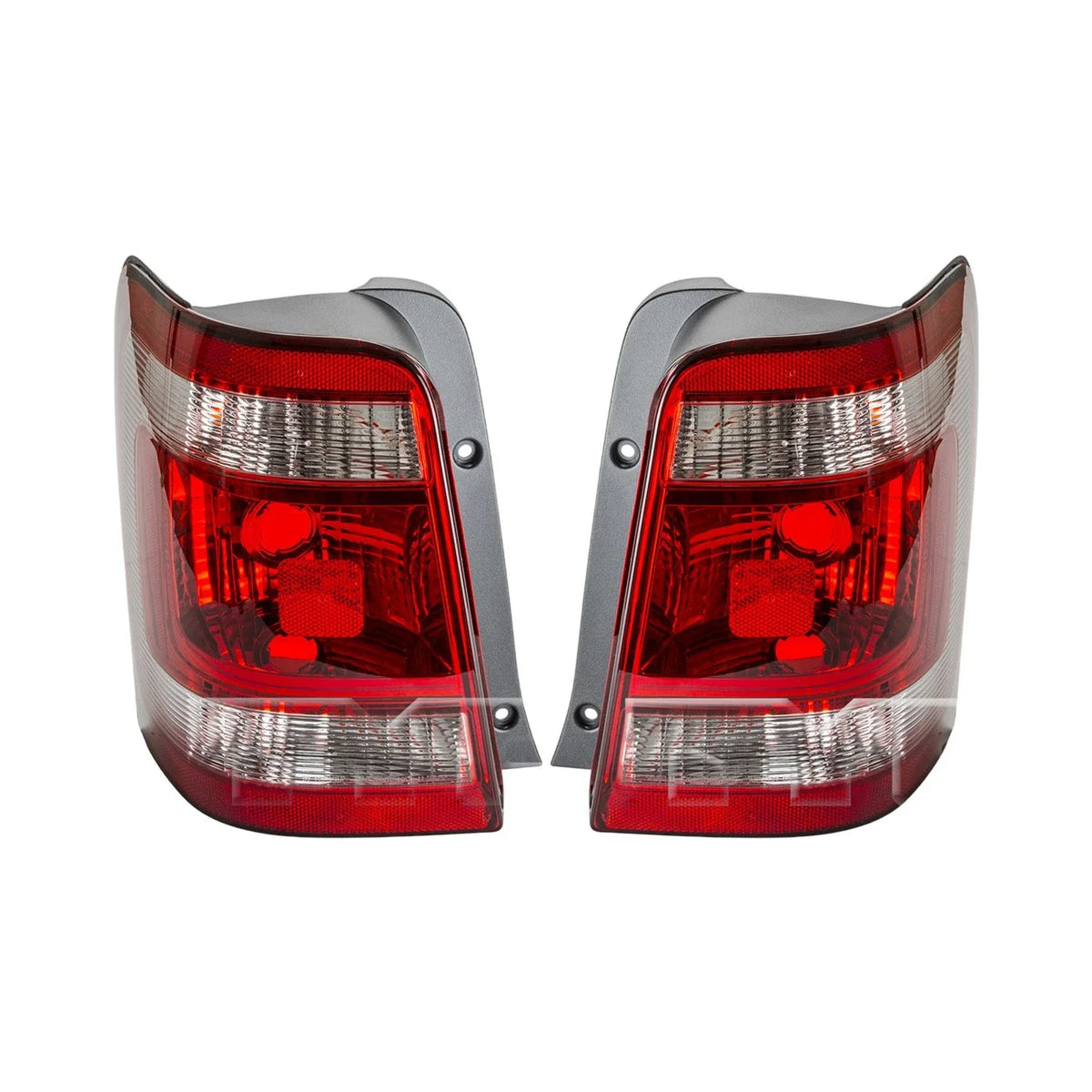 Set of 2 TYC Tail Light Lamp Assembly for Ford Escape (2008–2012)