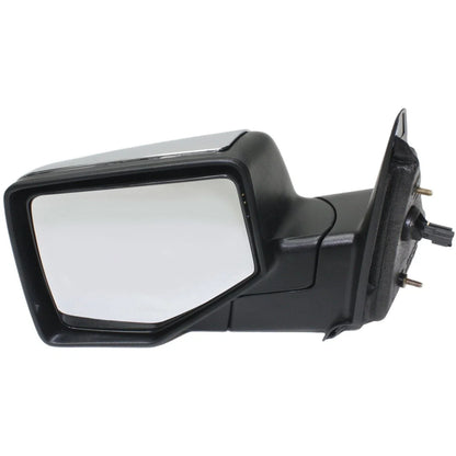 Power Mirror Left Side for 2006-2011 Ford Ranger, Manual Folding, Chrome