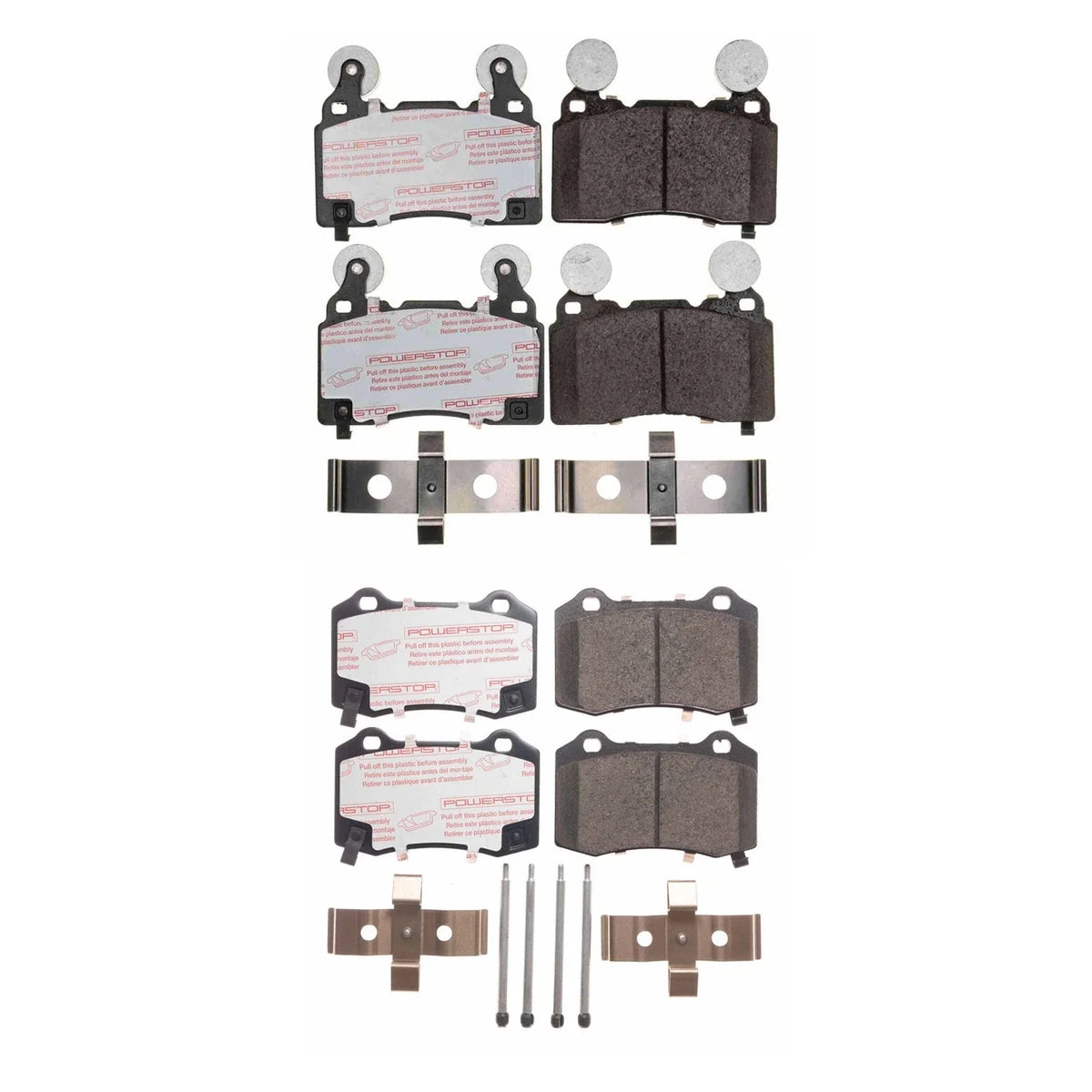 PowerStop Disc Brake Pads Kit for Chevrolet SS (2014–2017)