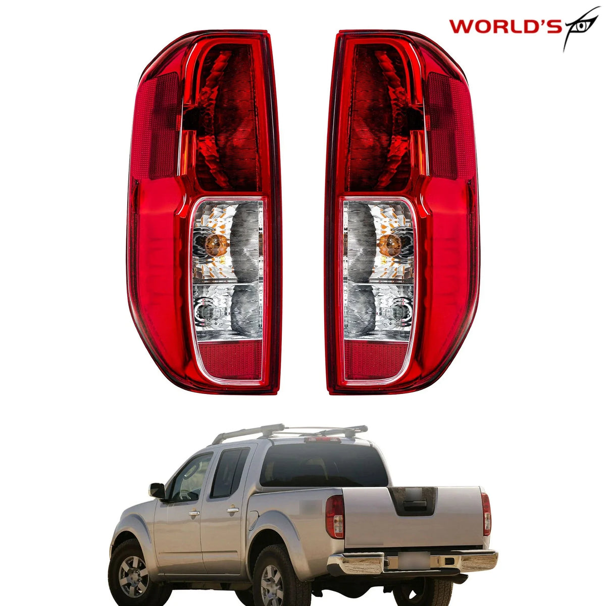 Tail Light Assembly Pair for Nissan Frontier, Equator (2005–2021)