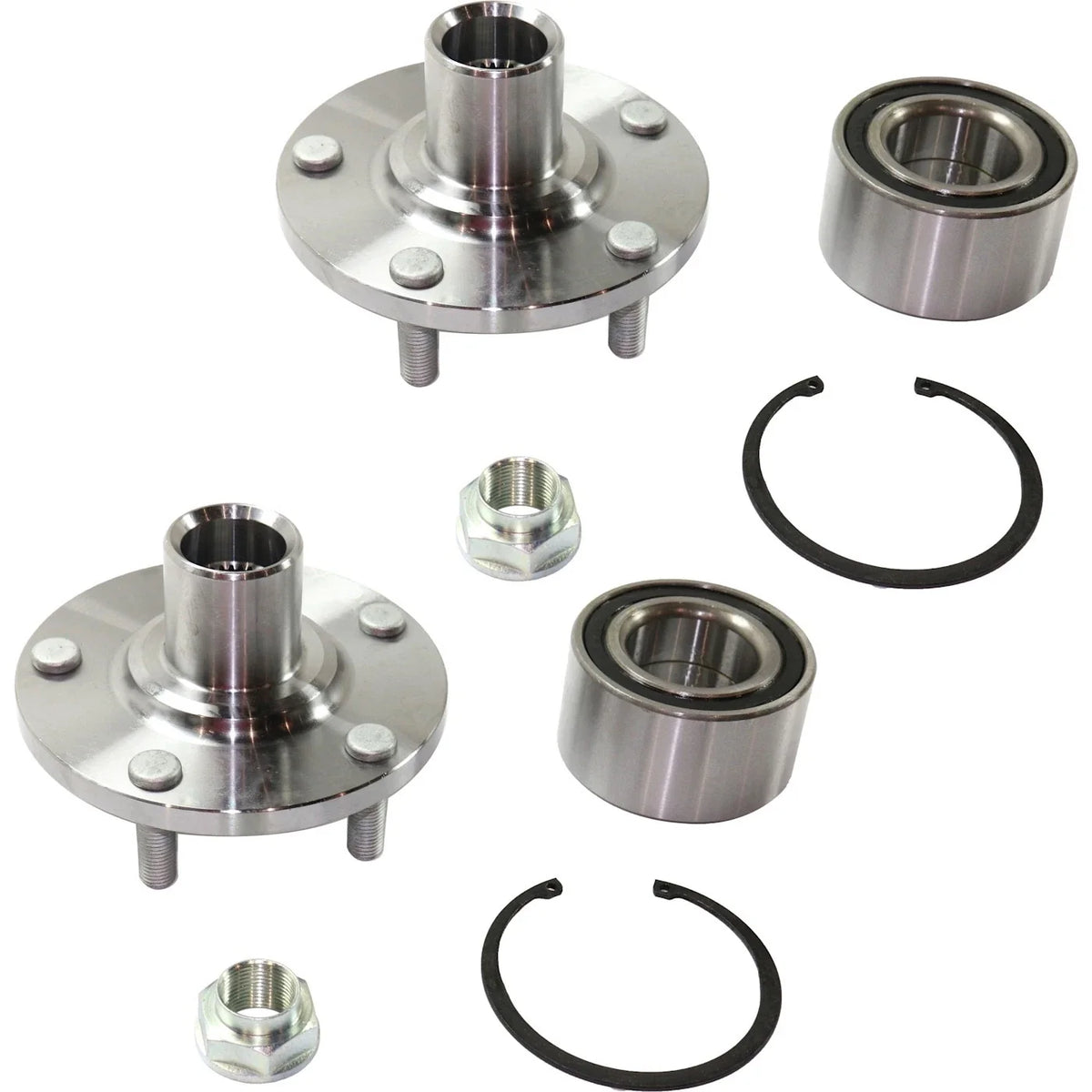 Wheel Hubs for Toyota Camry (1992–2003) Front Left & Right 5 Lug with Bearing