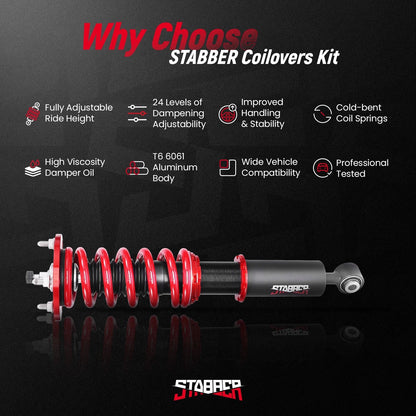 Coilover Shocks Absorbers Kit for Lexus LS400 (1990-1994)