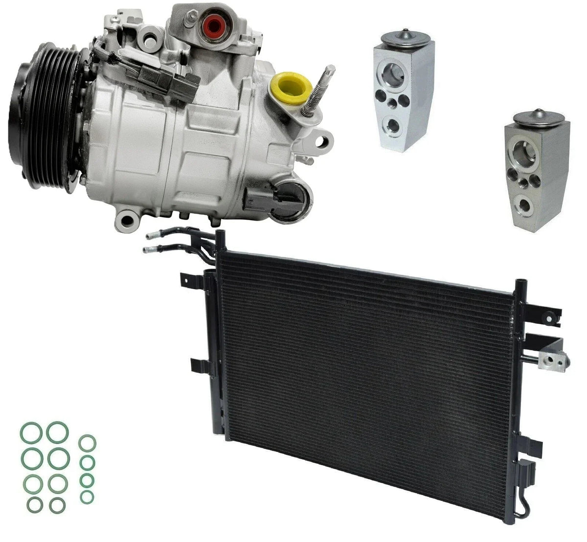 A C Compressor Kit With Condenser for Lincoln MKT 3.7L V6 (2013–2016)