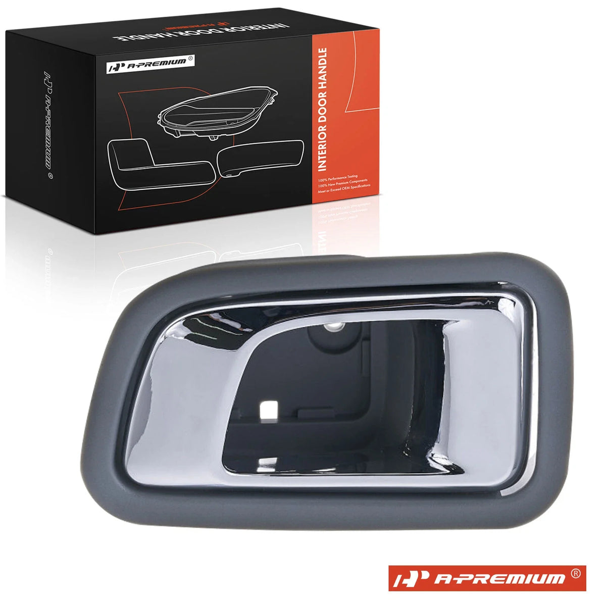 Chrome & Green Interior Door Handle for Honda Pilot (2003–2008)