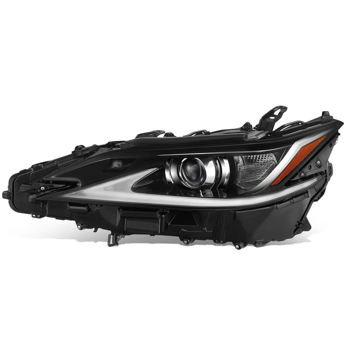 LED Projector Headlight for Lexus ES300H ES350 (2019–2021) - Driver Side, Black